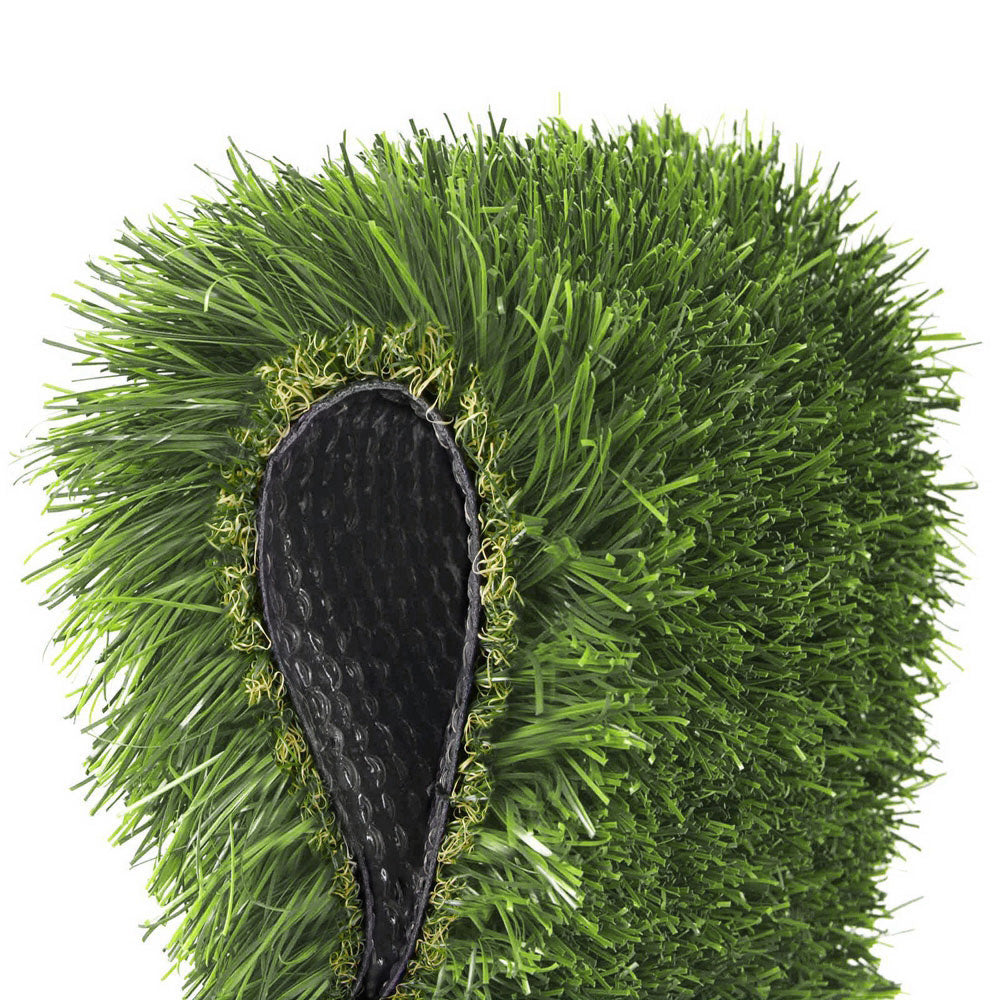 Prime Turf Artificial Grass 100SQM 30mm Synthetic Fake Lawn Turf Plastic Plant 4-coloured 2mx5m