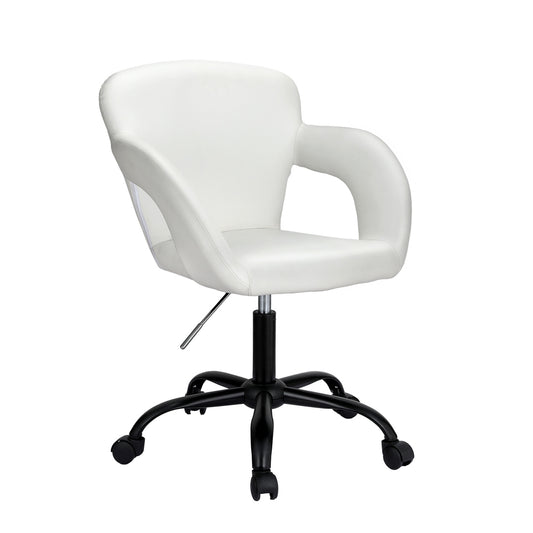 Artiss Office Chair Mid Back White