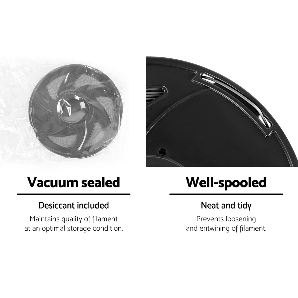 3D Printer Filament PLA 1.75mm 1kg per Roll Grey