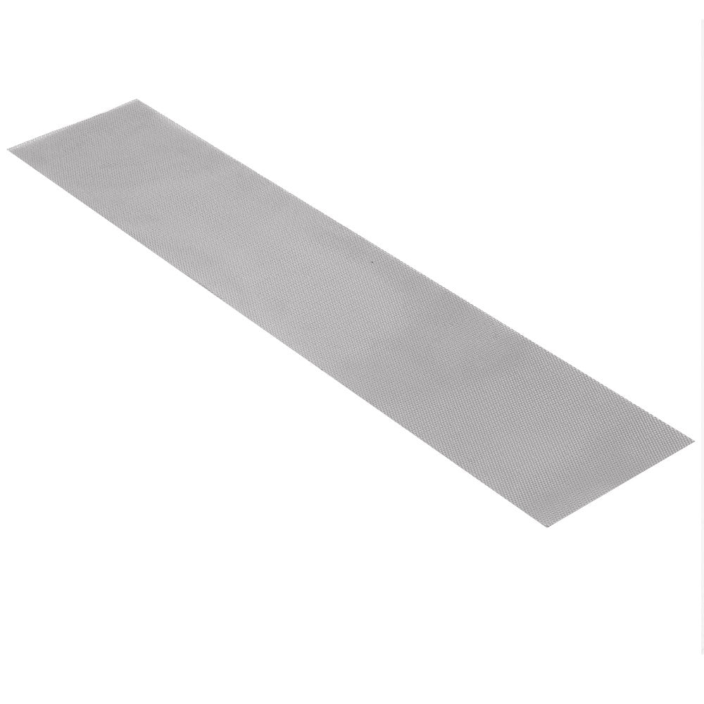 60m Gutter Guard Aluminium Leaf Mesh Deluxe Home Garden DIY Silver 100x20cm 1mm
