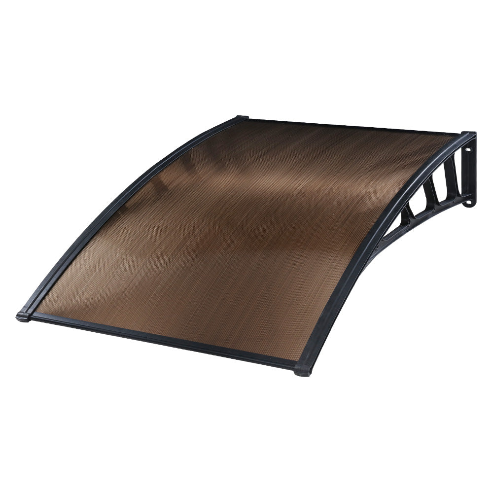 Instahut Window Door Awning Door Canopy Outdoor Patio Cover Shade 1.5mx1m DIY BR