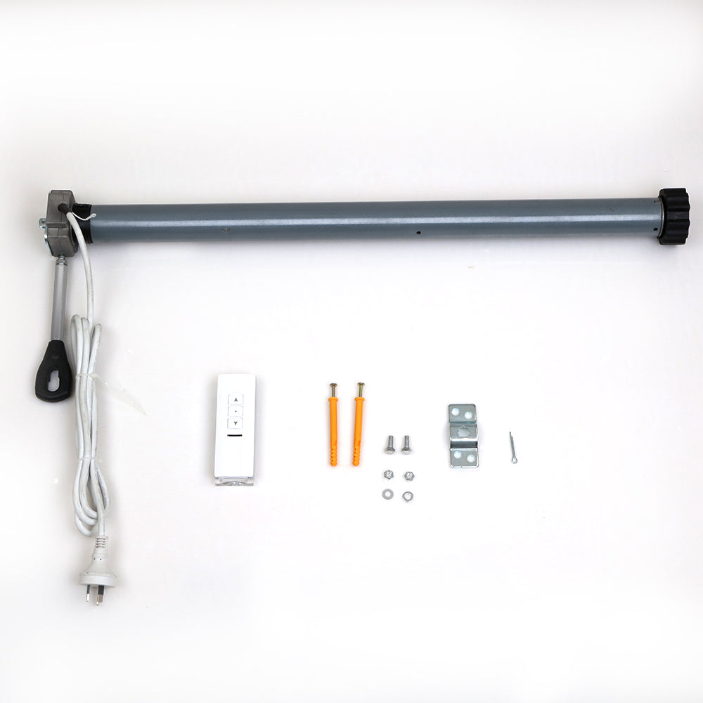 Instahut Motorised 4x3m Folding Arm Awning - Grey