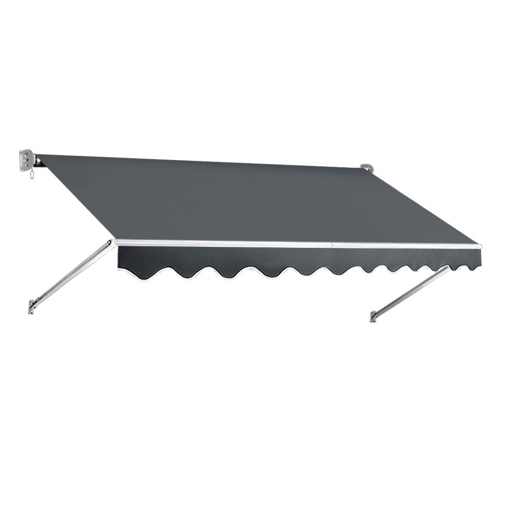 Instahut 2.8X2.1 Retractable Fixed Pivot Arm Window Awning Garden Blinds