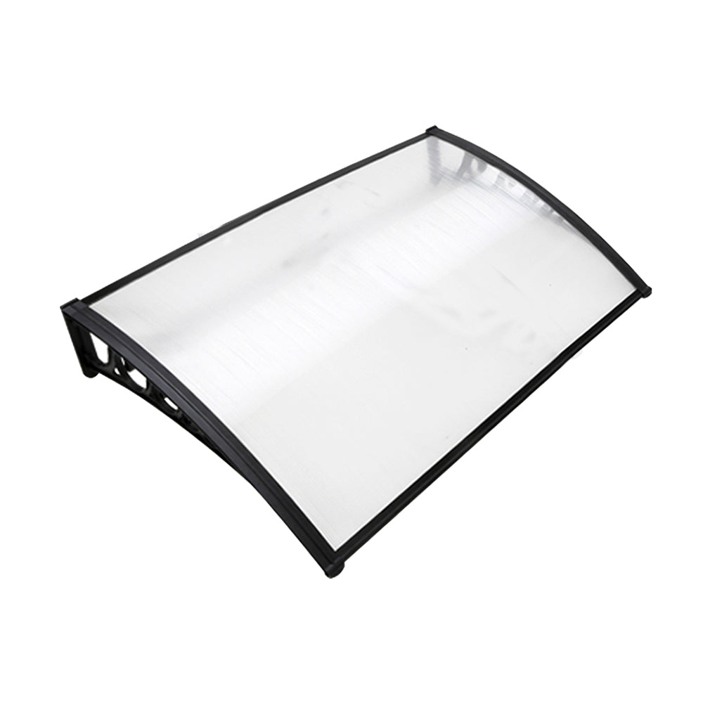 Instahut Window Door Awning 1mx1.5m Transparent