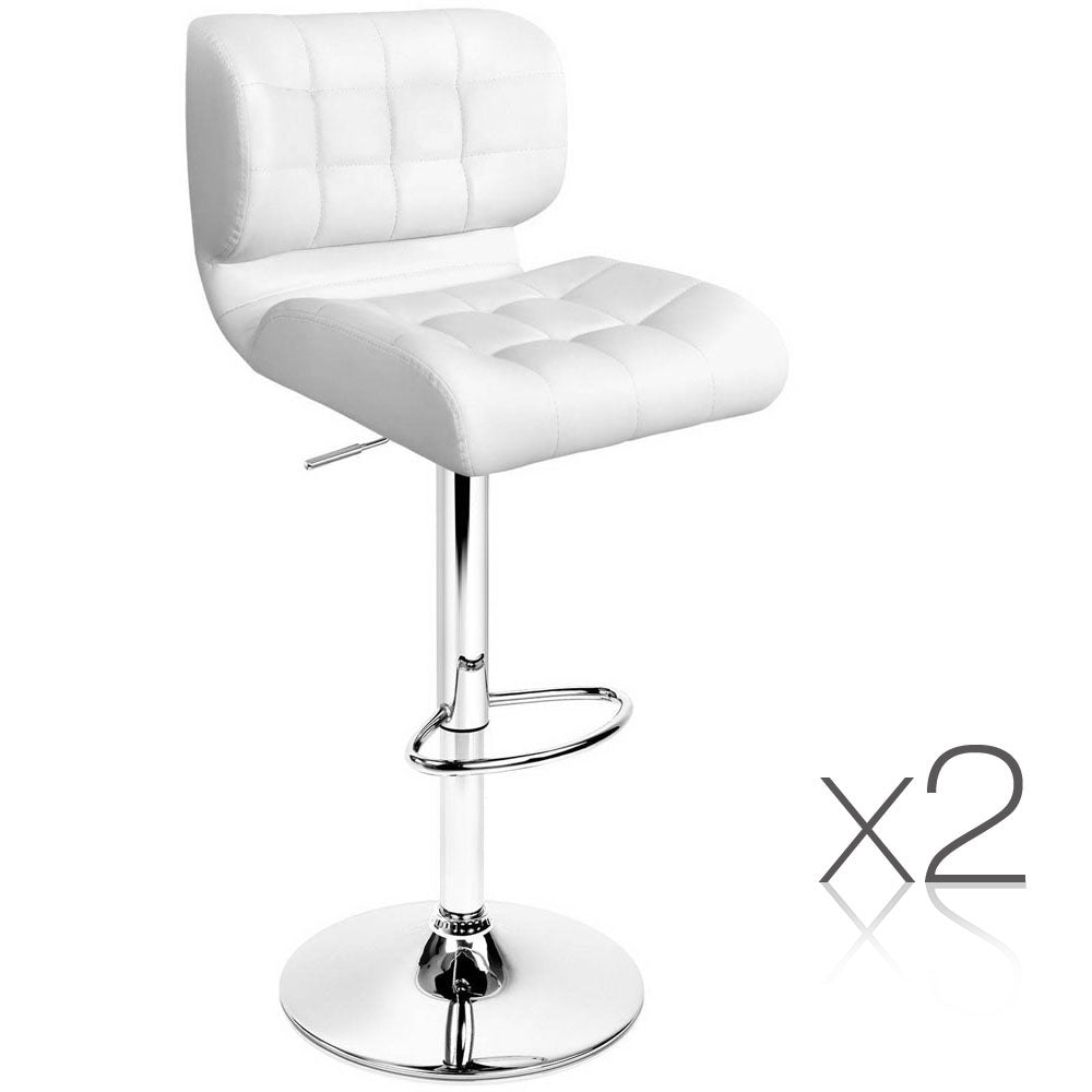 Artiss bar stools online white