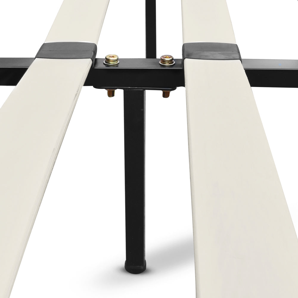 Artiss Pier Bed Frame Fabric - Grey King