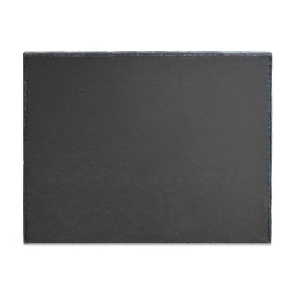 Artiss King Size Fabric Bed Headboard - Grey