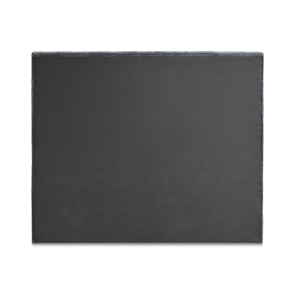 Artiss Queen Size Fabric Bed Headboard - Grey
