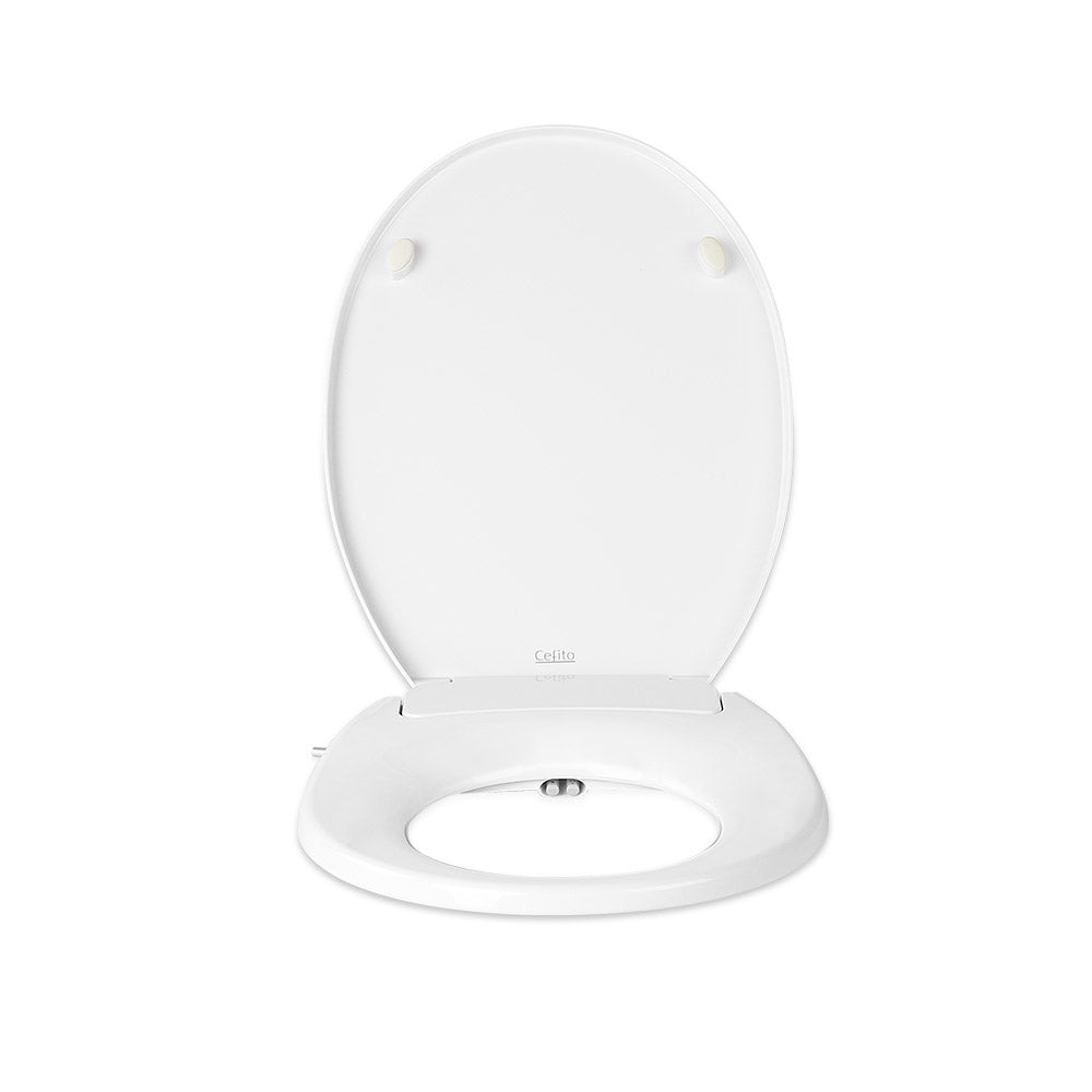 Non Electric Bidet Toilet Seat Bathroom - White