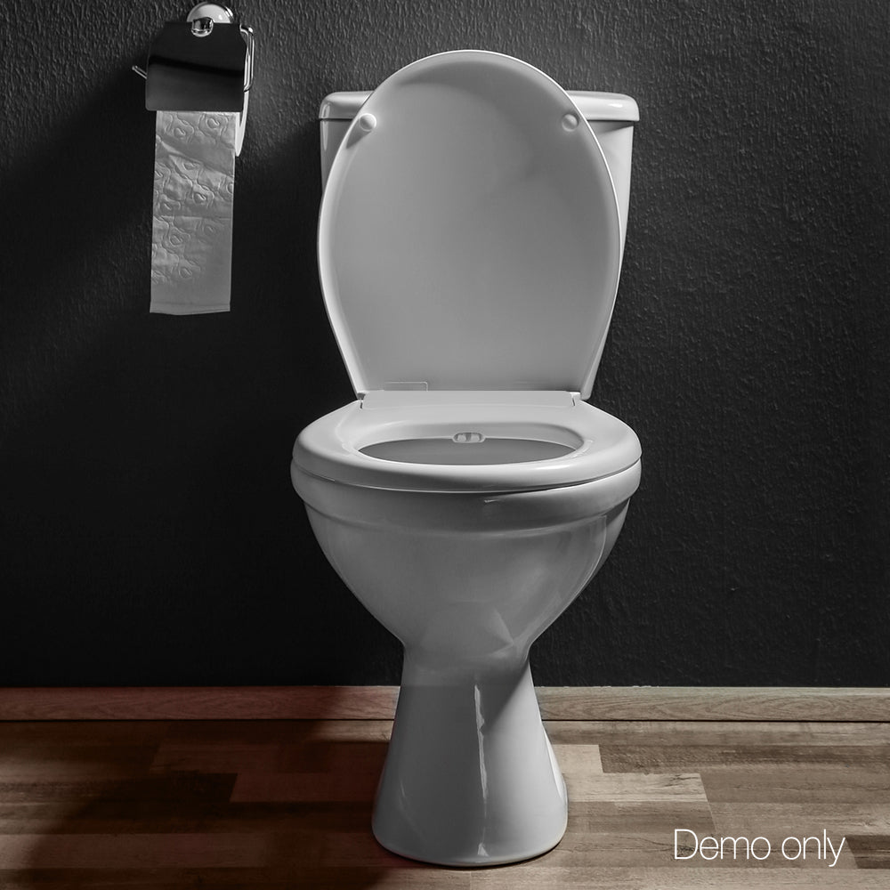Non Electric Bidet Toilet Seat Bathroom  - White