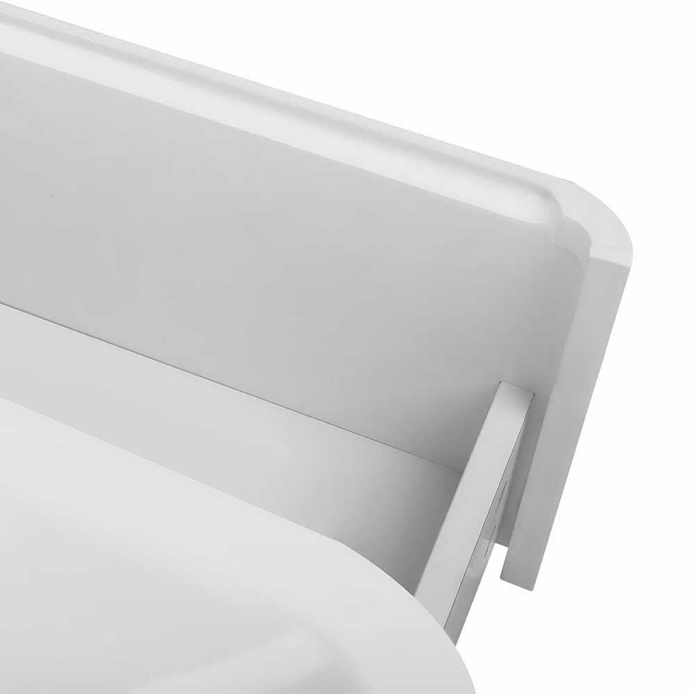 Cefito Ceramic Basin with Cabinet - White