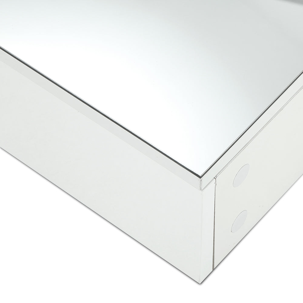 Cefito Bathroom Vanity Mirror with Storage Cabinet - White