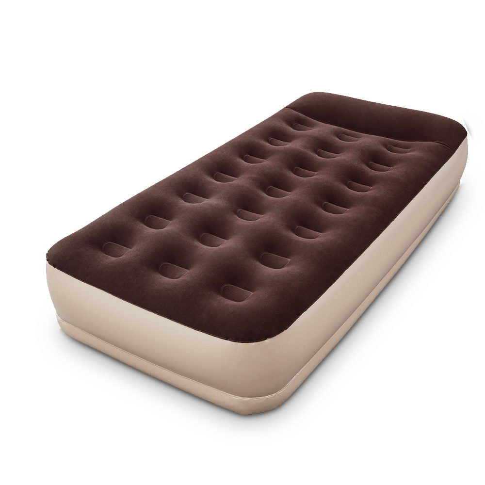 Bestway Single Size Inflatable Air Mattress - Brown