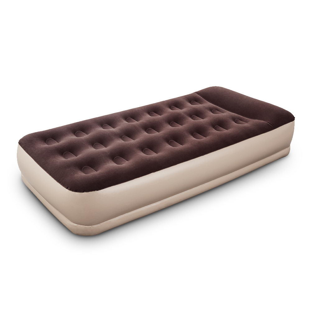Bestway Single Size Inflatable Air Mattress - Brown