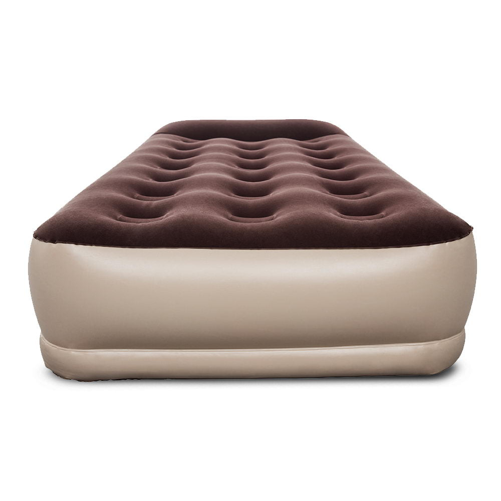 Bestway Single Size Inflatable Air Mattress - Brown