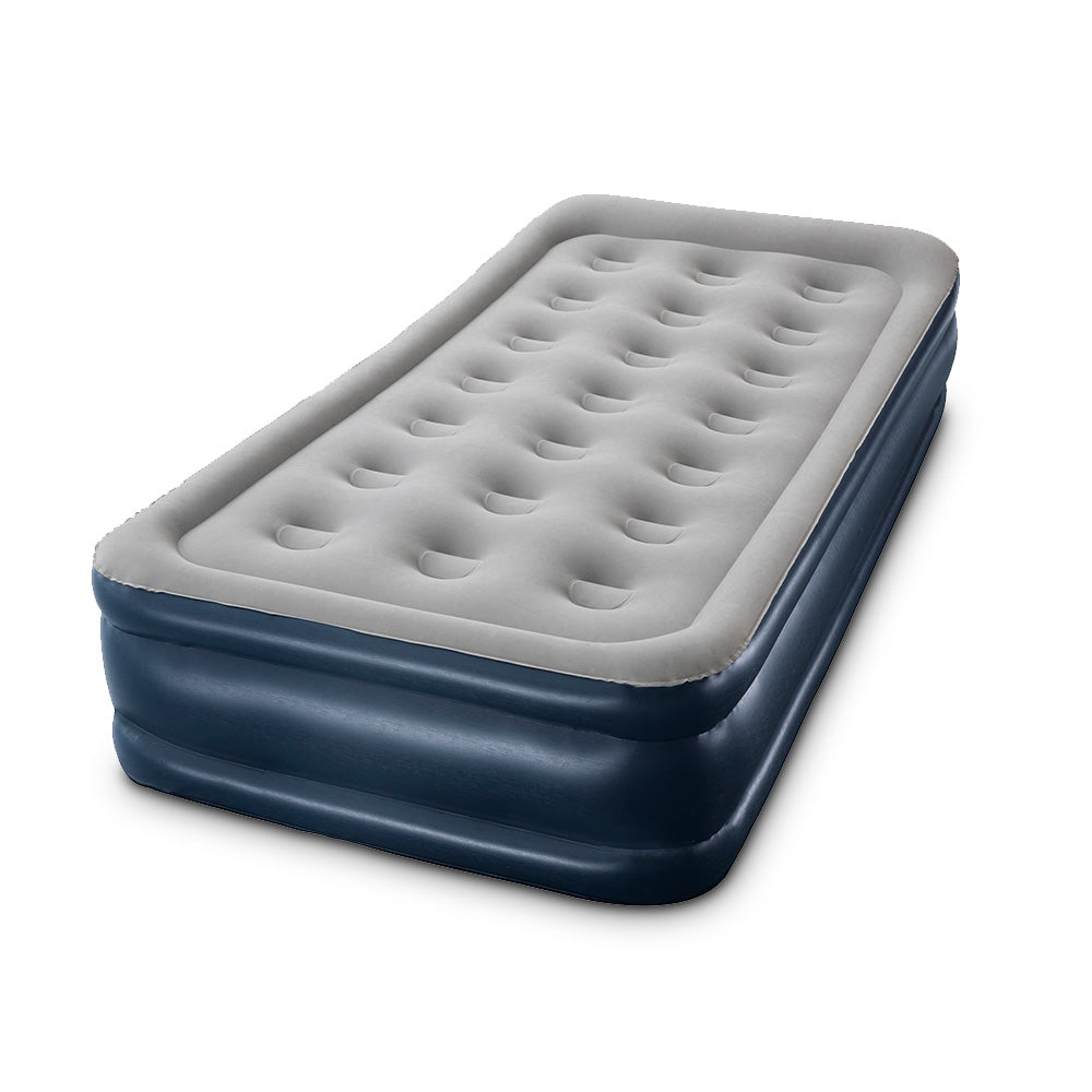 Bestway Single Size Inflatable Air Mattress - Grey & Blue