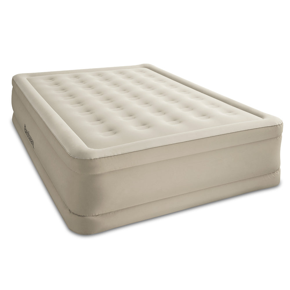 Bestway Inflatable Queen Air Bed Home Blow Up Mattress Built-in Pump