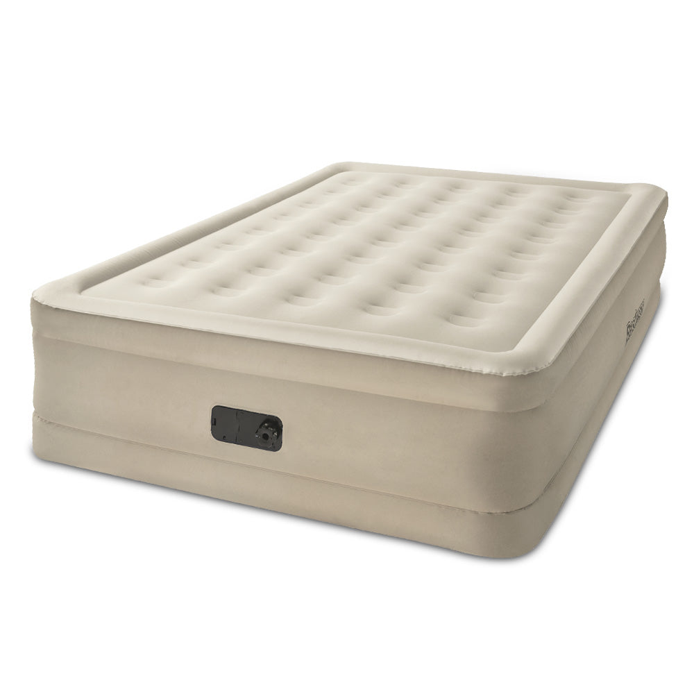 Bestway Inflatable Queen Air Bed Home Blow Up Mattress Built-in Pump