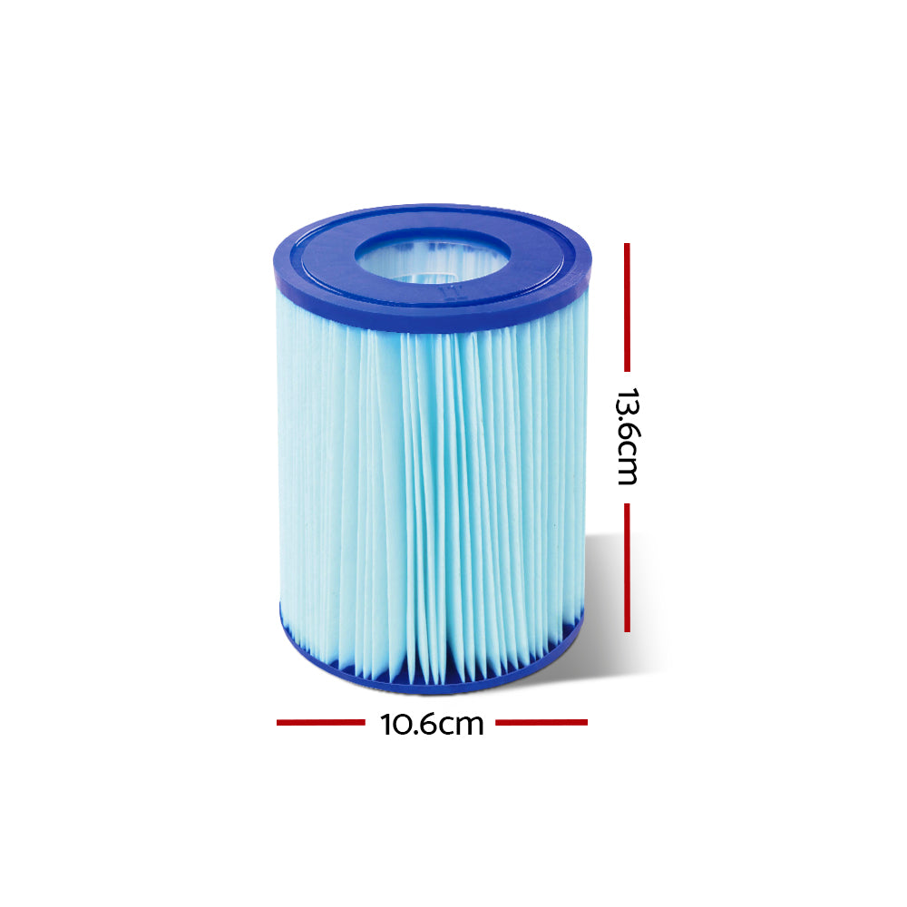 Bestway Filter Cartridge 12X For Ground Swimming Pool 500/800GPH Filter Pump