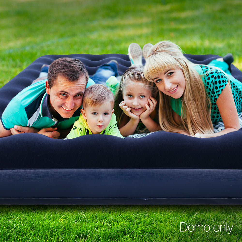 Bestway Twin Double Inflatable Air Mattress - Navy