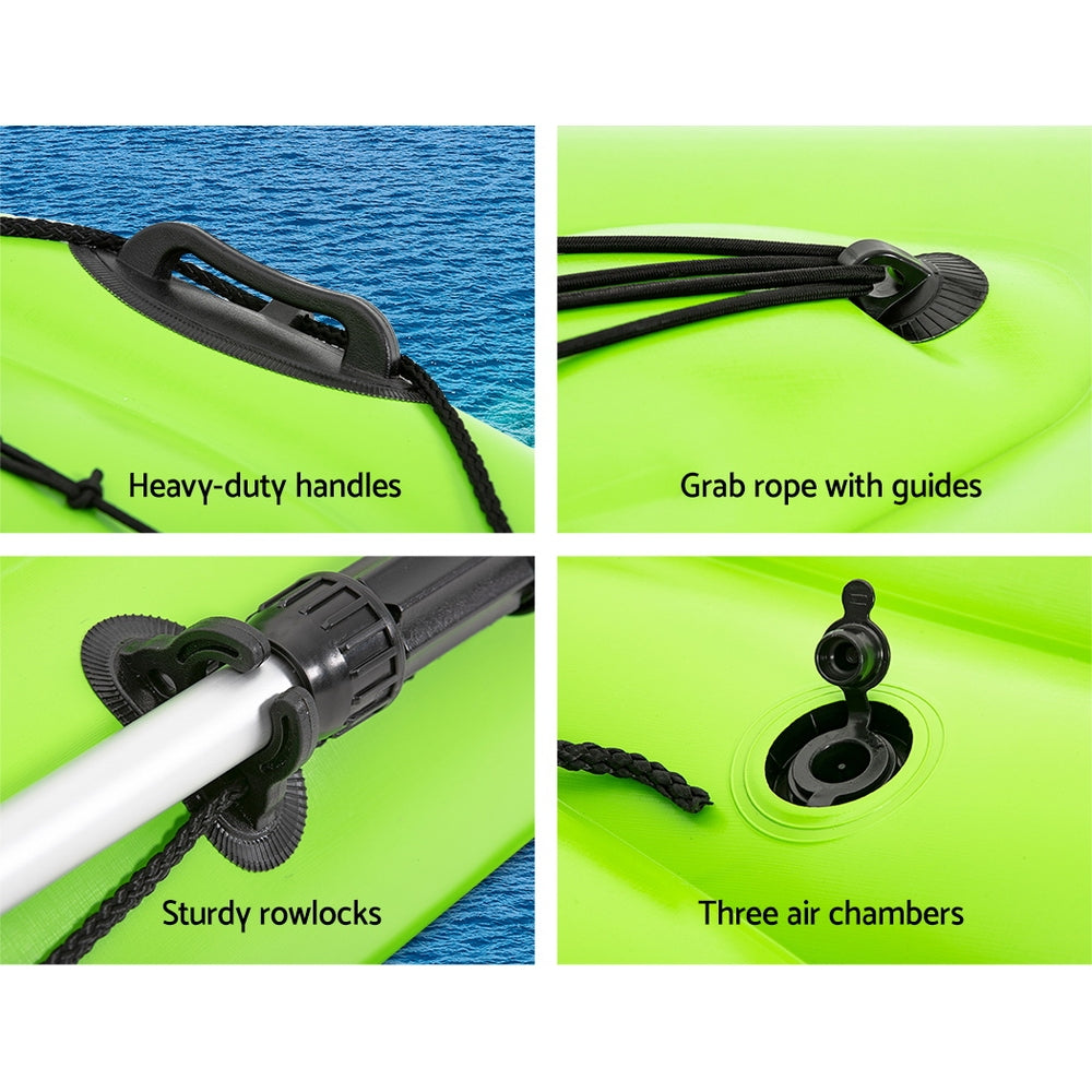 Bestway Kayak Single Seat Inflatable Fishing Coracle Boat 2.7 x 1m