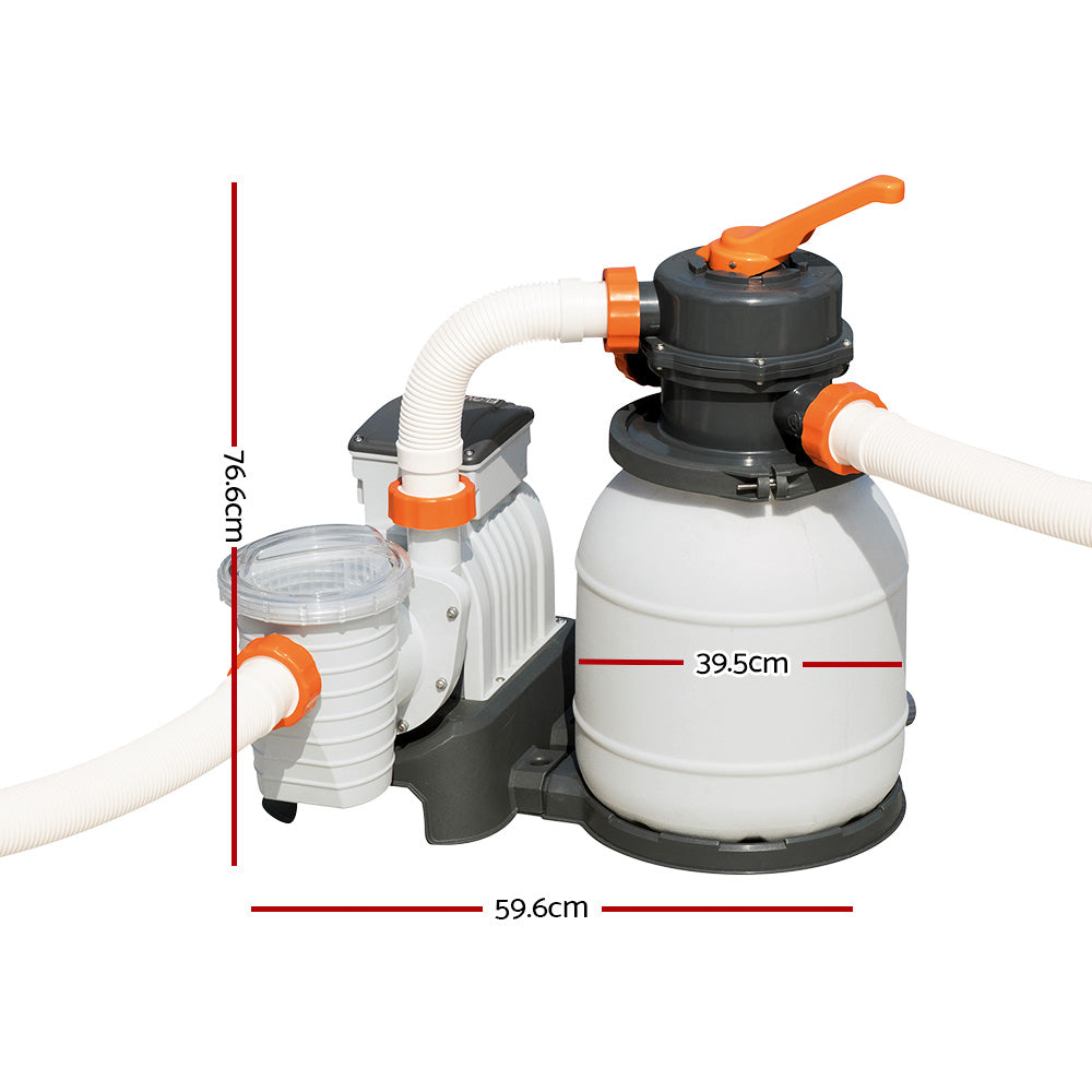 Bestway Pool Pump Sand Filter 1500GPH 5678L/H Pools Flowclear™ Filters