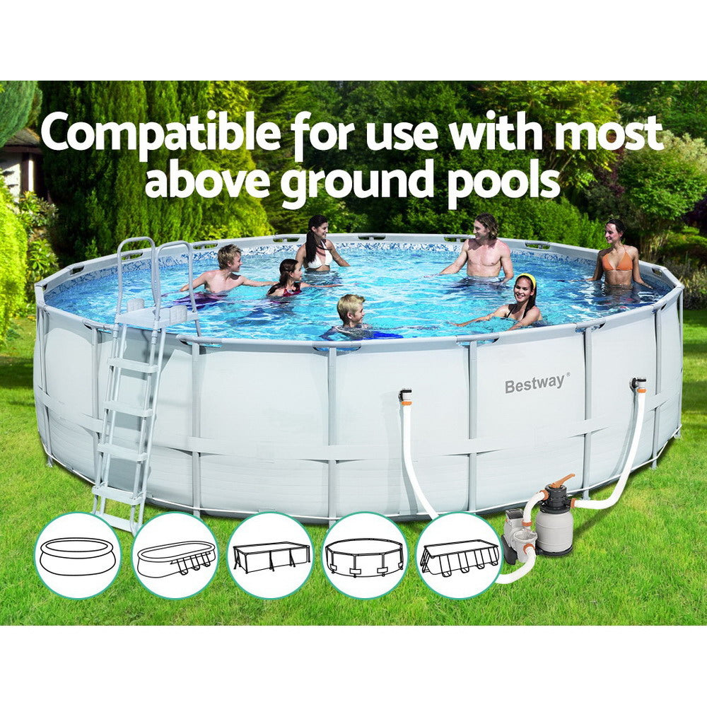 Bestway Pool Pump Sand Filter 1500GPH 5678L/H Pools Flowclear™ Filters