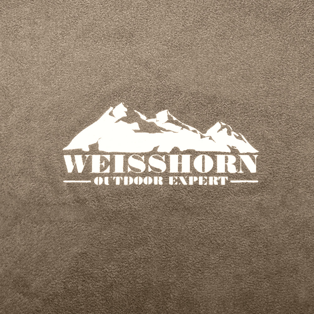 Weisshorn Single Size Self Inflating Matress Mat Joinable 10CM Thick Coffee