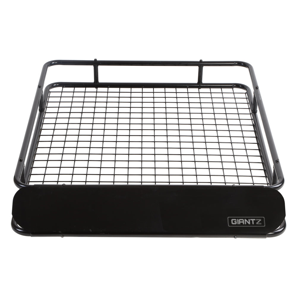 Giantz Universal Roof Rack Basket Car Carrier Steel 123cm
