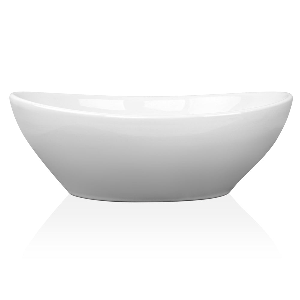 Cefito Ceramic Oval Sink Bowl - White