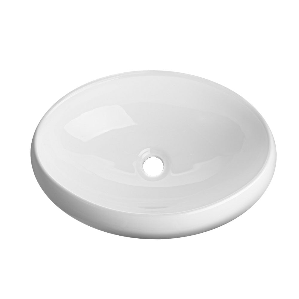Cefito Ceramic Oval Sink Bowl - White