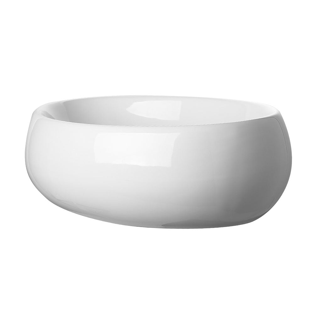 Cefito Ceramic Oval Sink Bowl - White