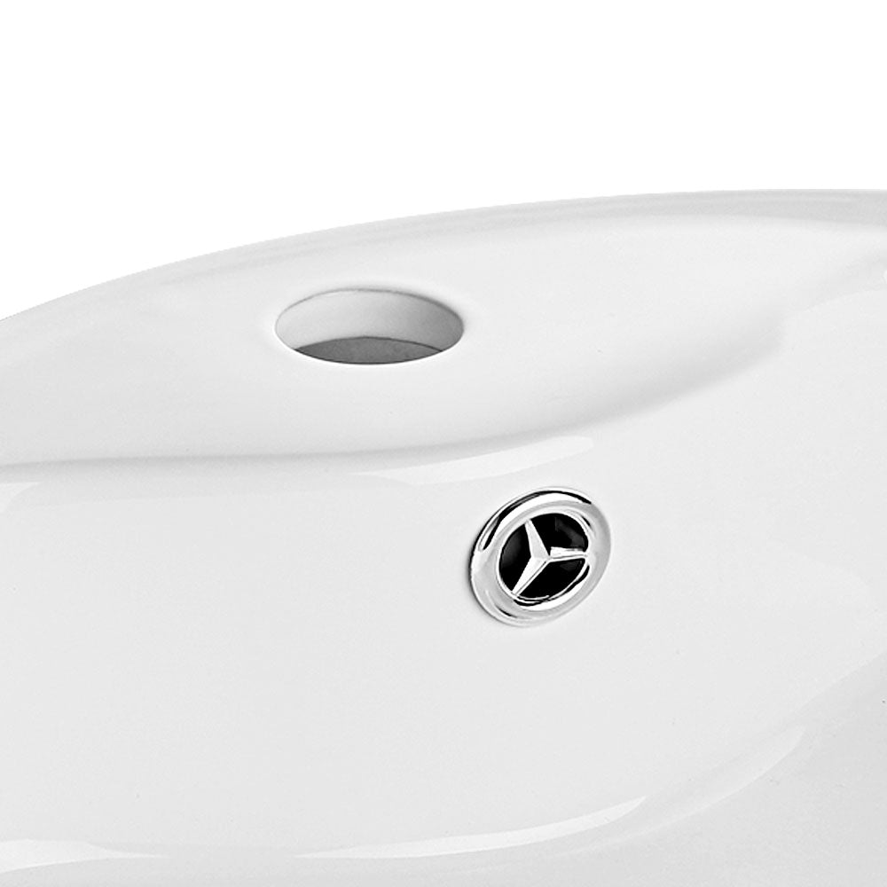 Cefito Ceramic Round Sink Bowl - White