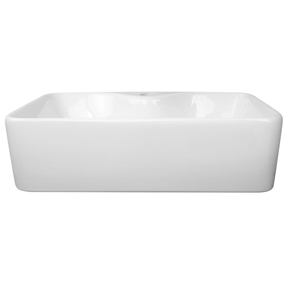 Cefito Ceramic Rectangle Sink Bowl - White