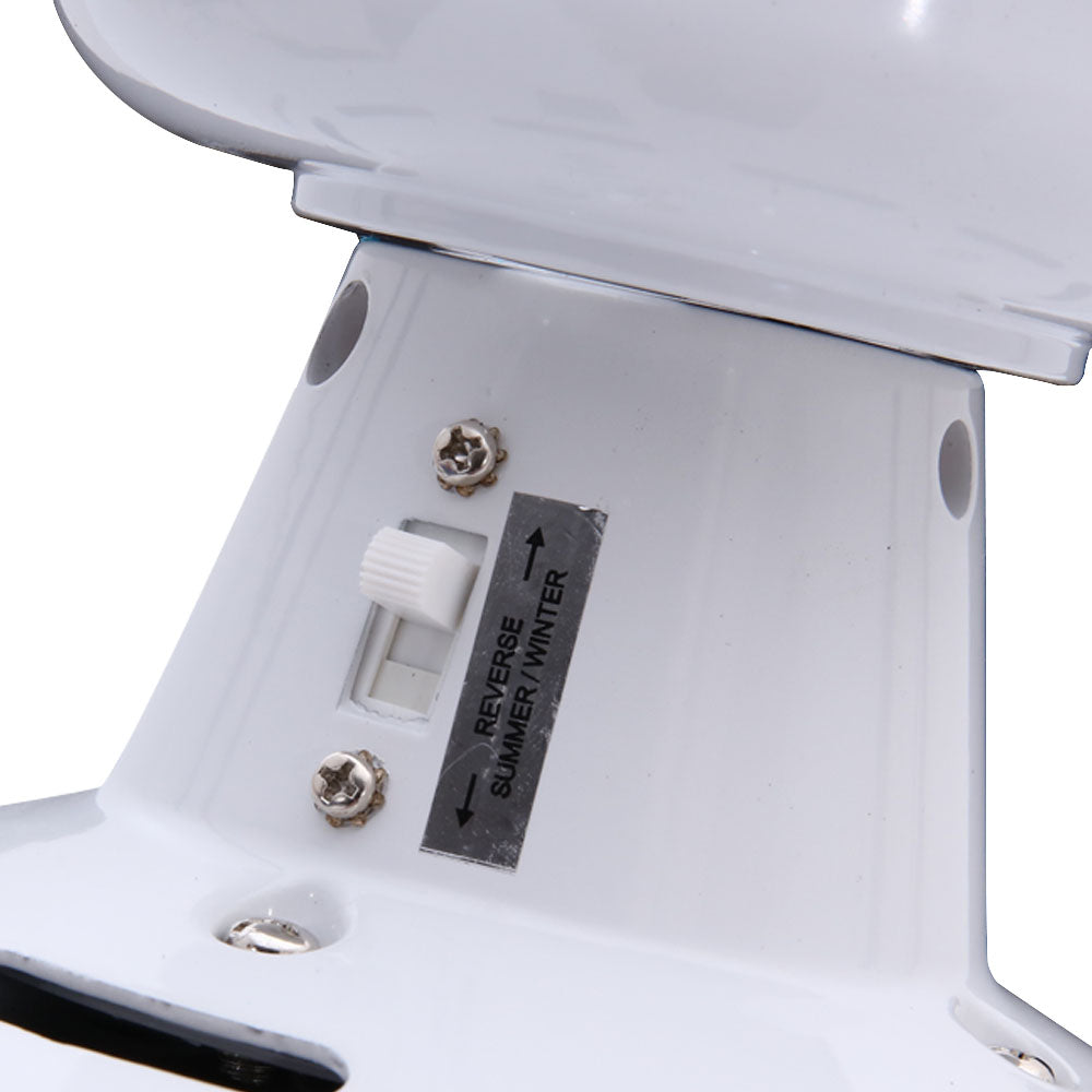 Devanti 52'' Ceiling Fan w/Light w/Remote Timer - White
