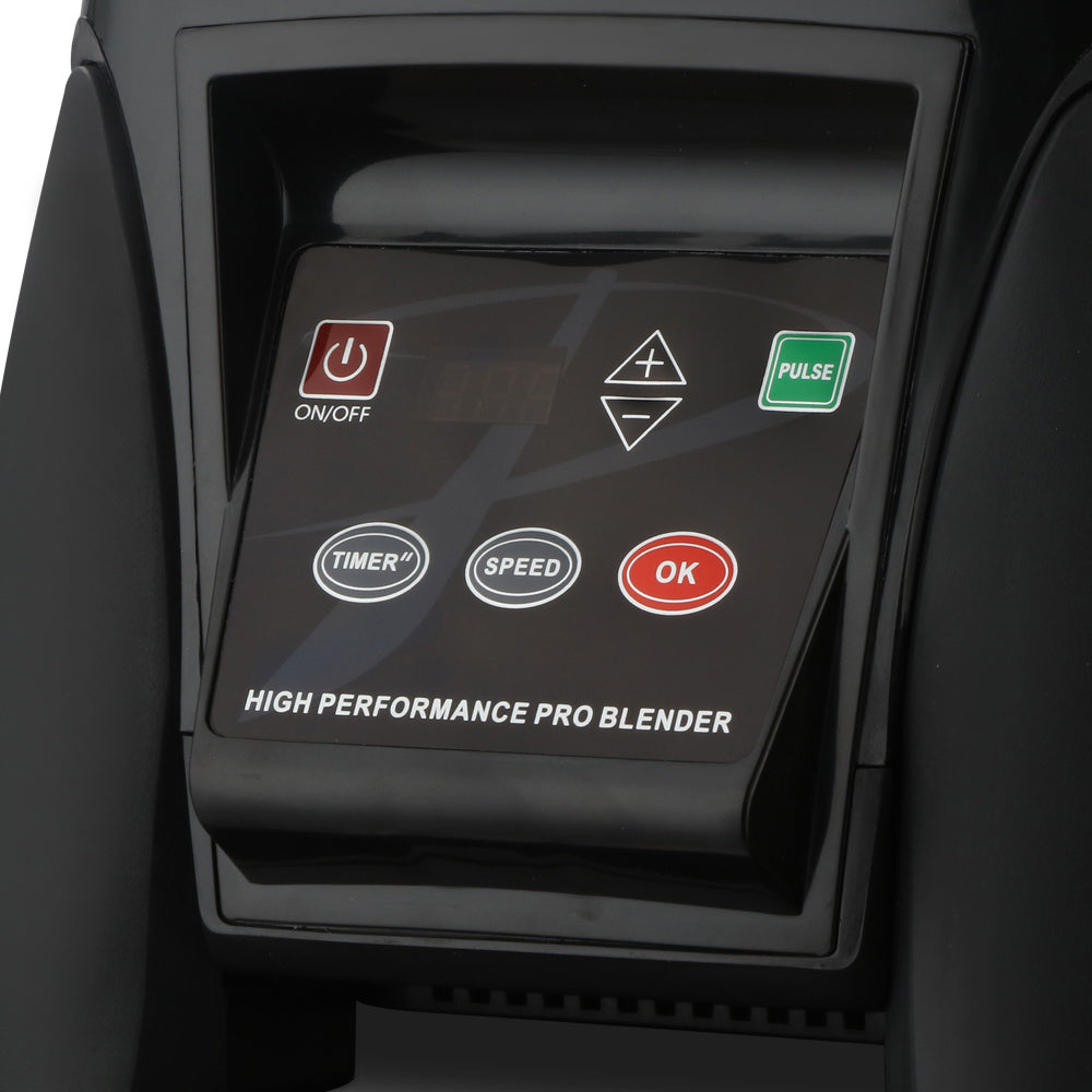 Devanti 3L Digital Commercial Blender LED Display Black