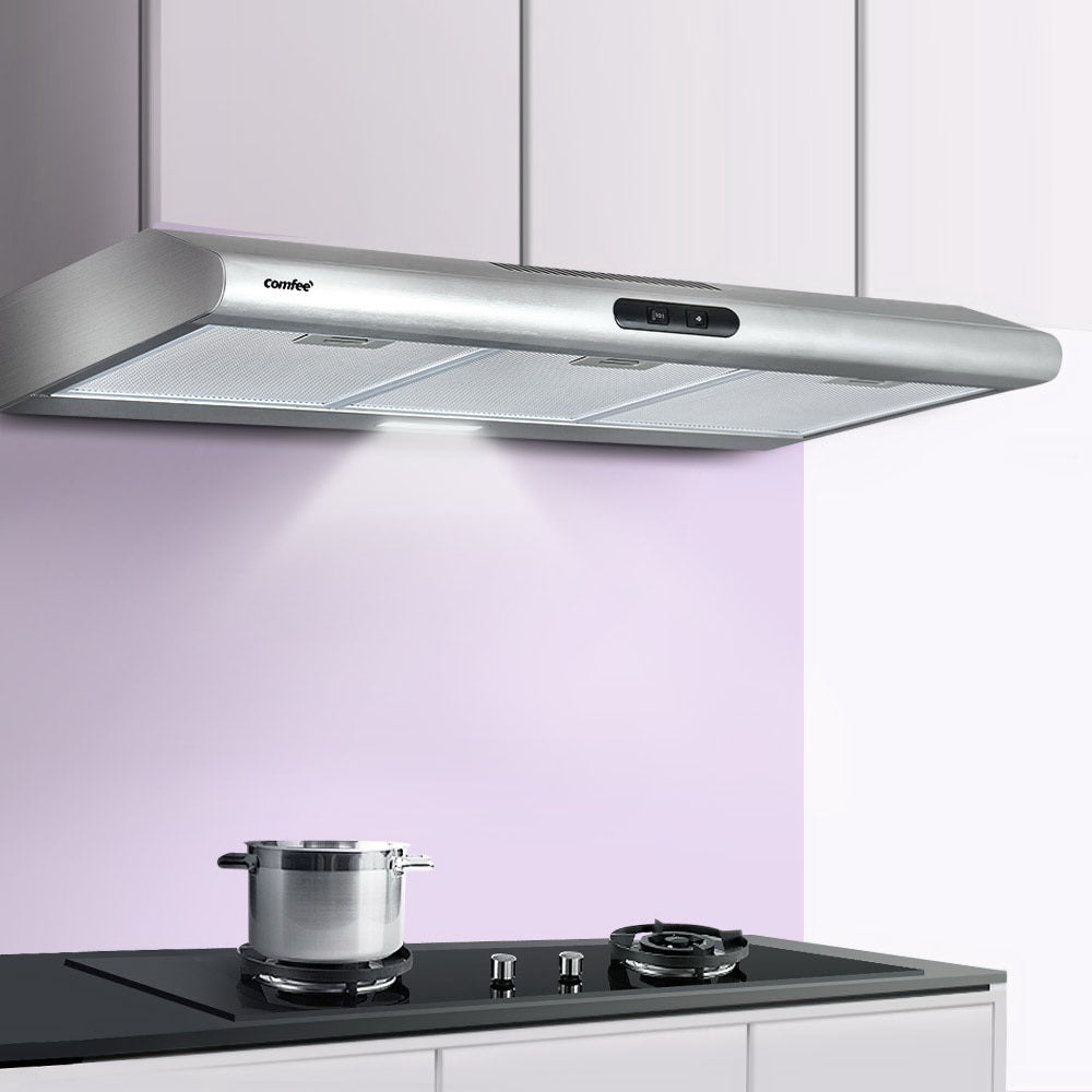 Comfee Rangehood 900mm Range Hood Stainless Steel Built In Kitchen Canopy 90cm