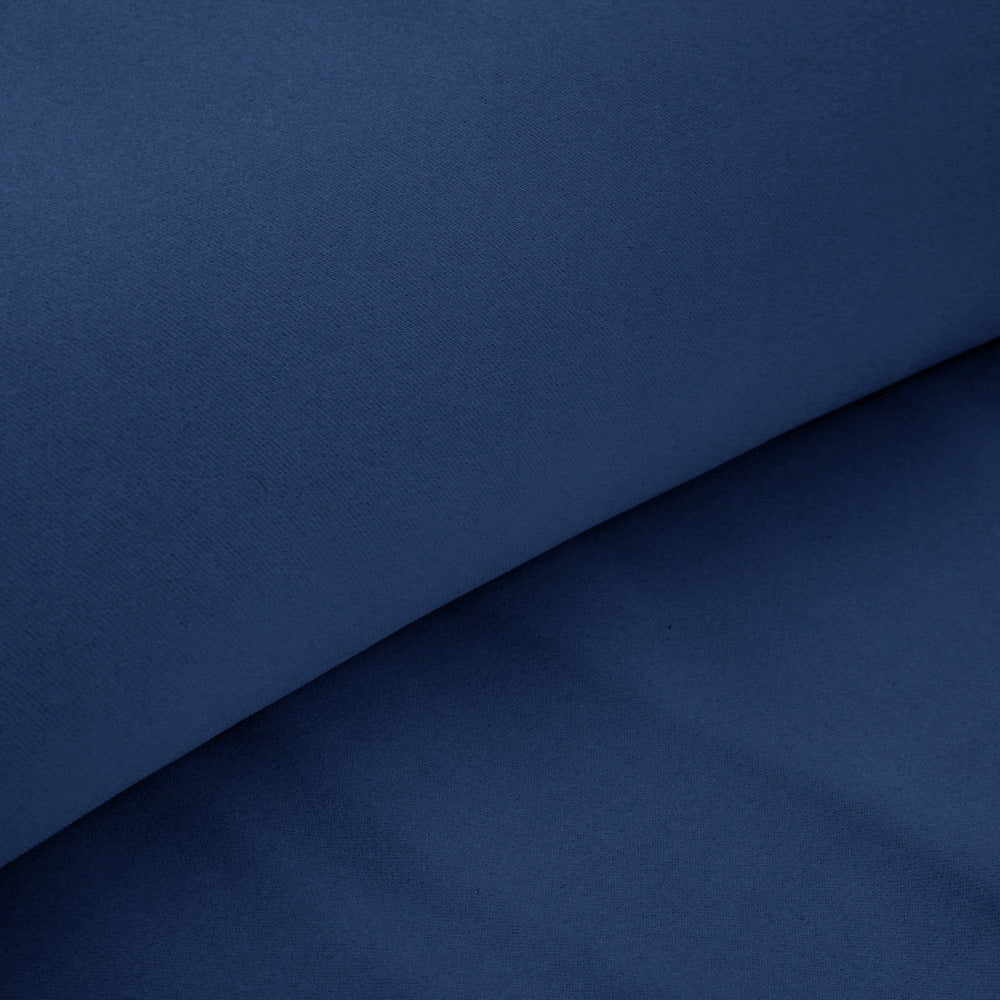 Art Queen 2 Panel 140 x 230cm Block Out Curtains - Navy