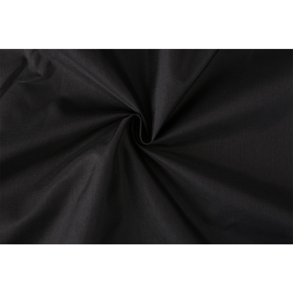 Art Queen 2 Pencil Pleat 180x213cm Blockout Curtains - Black