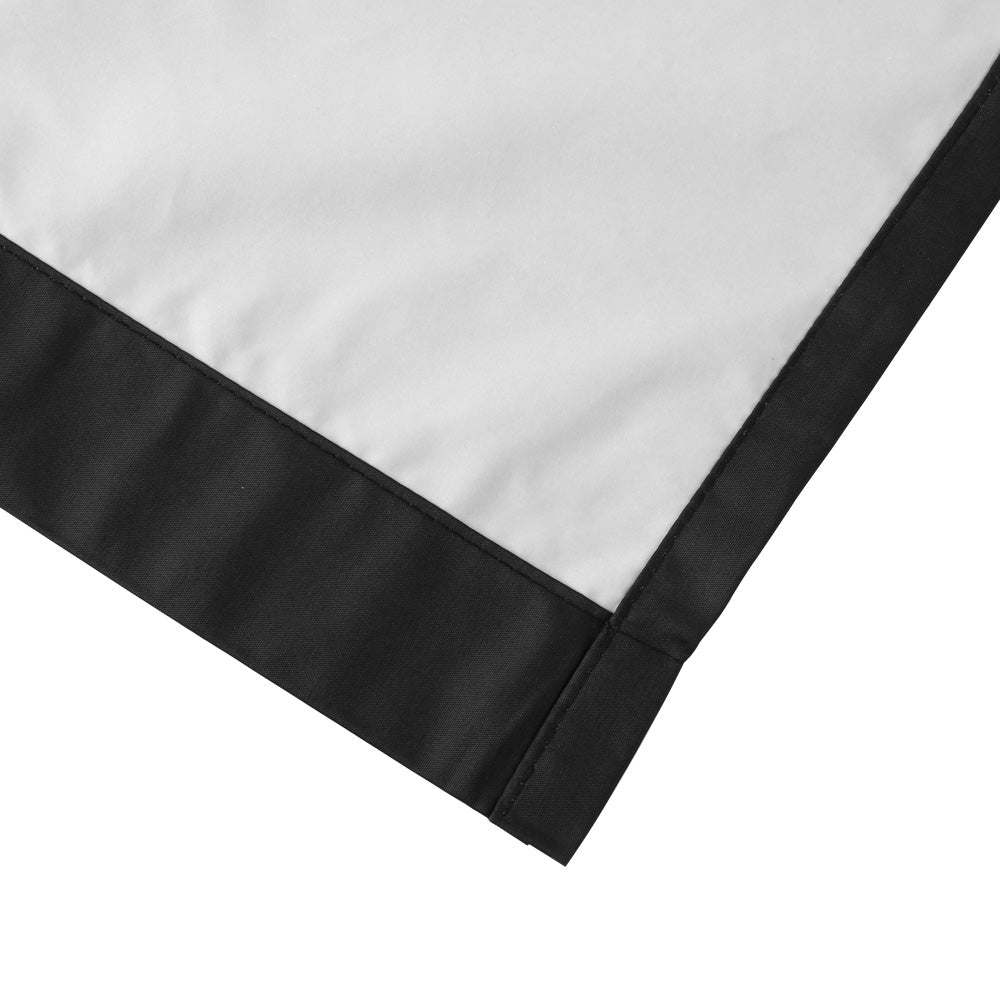 Art Queen 2 Pencil Pleat 180x213cm Blockout Curtains - Black