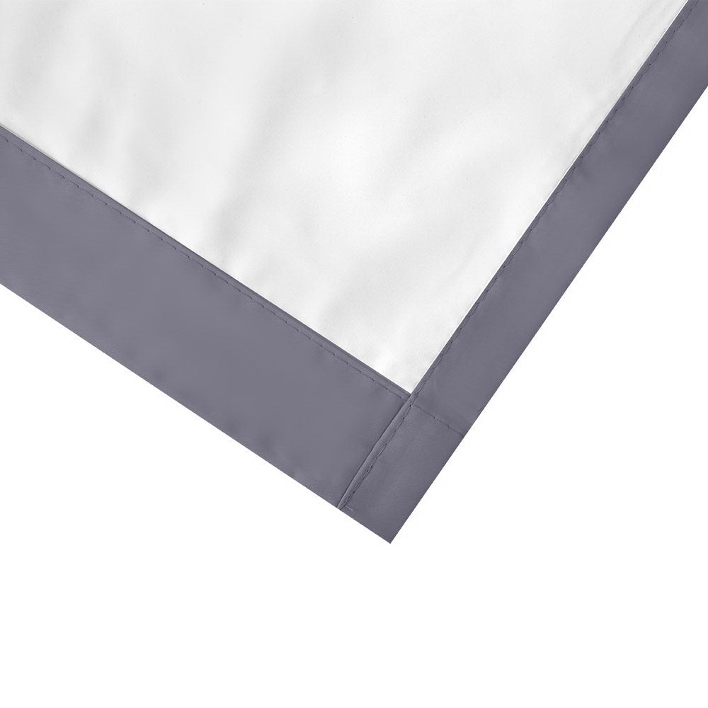 Art Queen 2 Pencil Pleat 240x213cm Blockout Curtains - Dark Grey