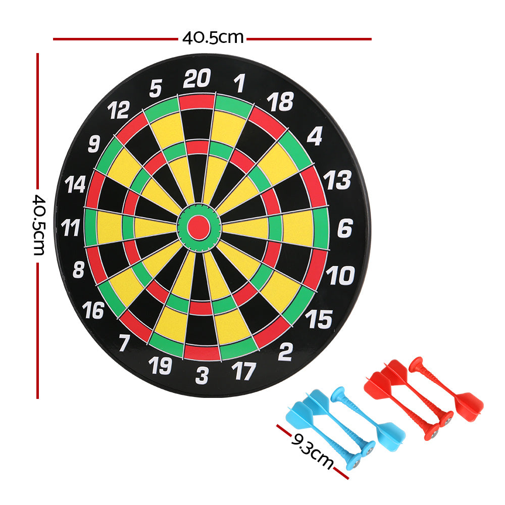 16" Magnetic Dart Board Set Dartboard Kid Adult Party Game Gift Toy