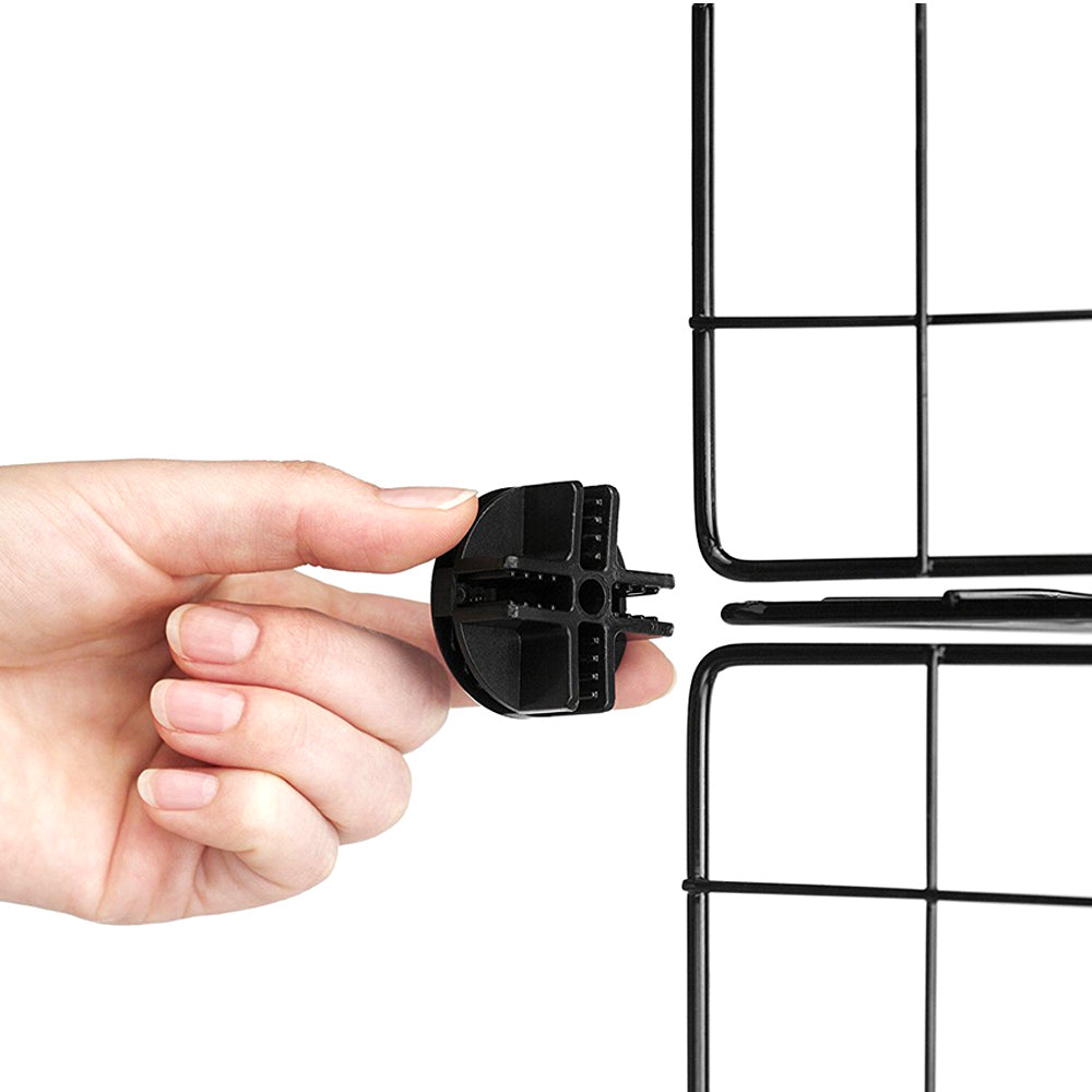 6 Cube Mesh Wire Storage Cabinet