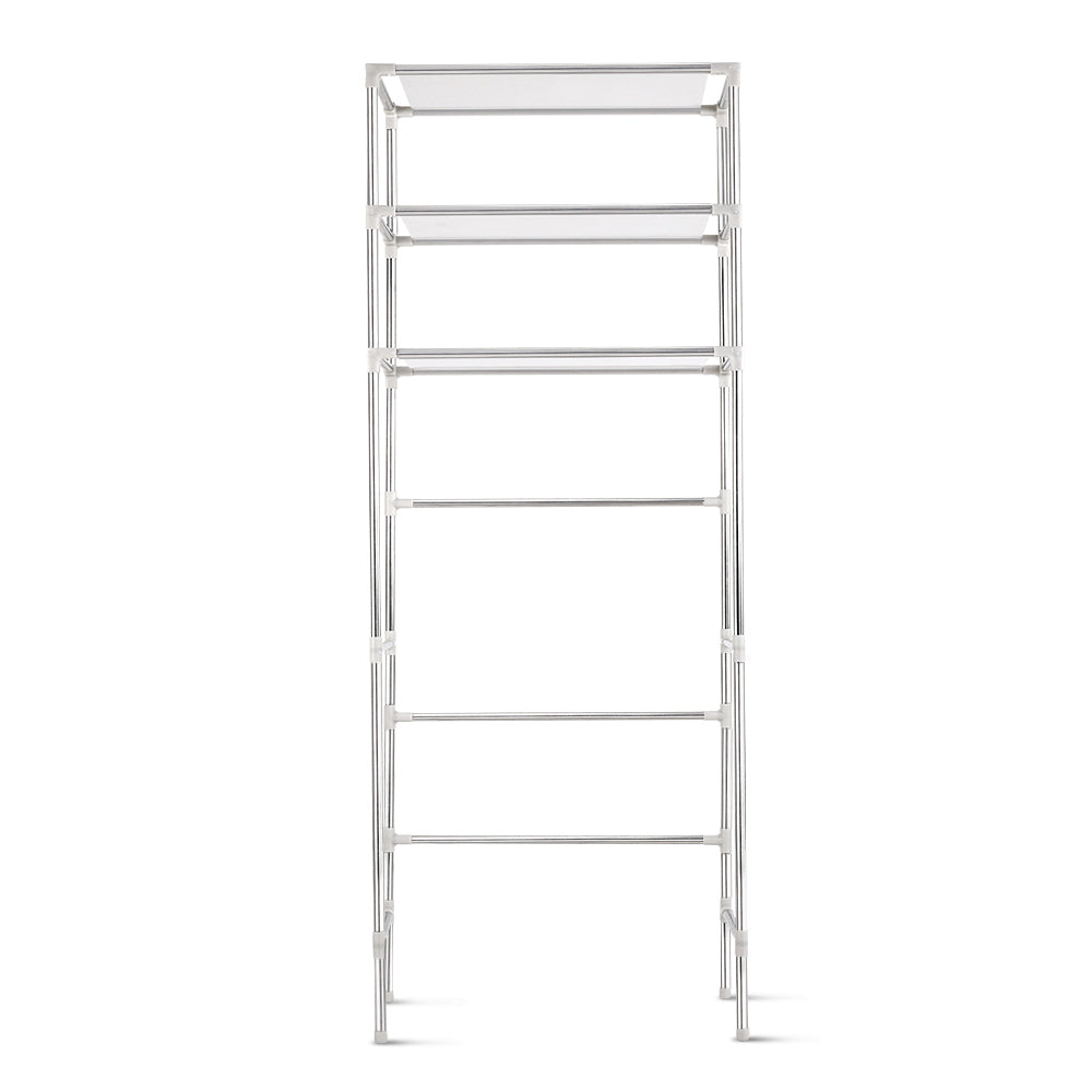 3 Tier Bathroom Storage Rack - Silver