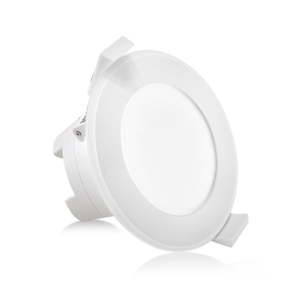6 x LUMEY LED Downlight Kit Ceiling Light Bathroom CCT Changeable Color Temperature Dimmable Daylight White 12W 70MM