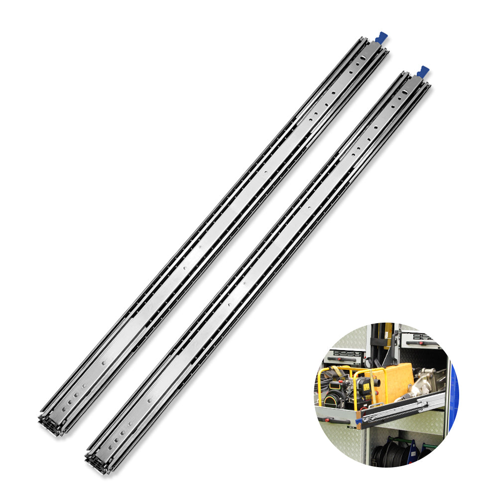 Cefito 227KG Heavy Duty Locking Drawer Slide Full Extension Ball Bearing 1016mm