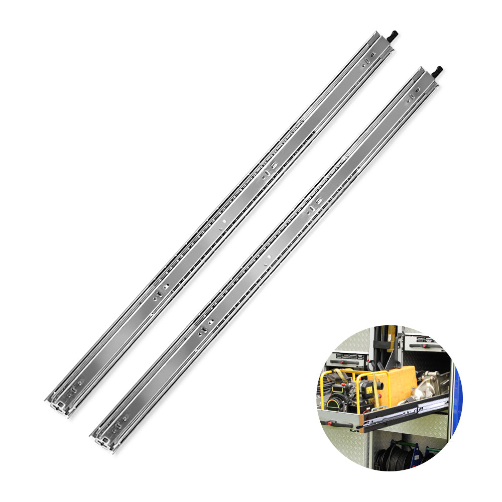 Cefito Heavy Duty 68KG Locking Drawer Slides Full Extension Ball Bearing 800mm