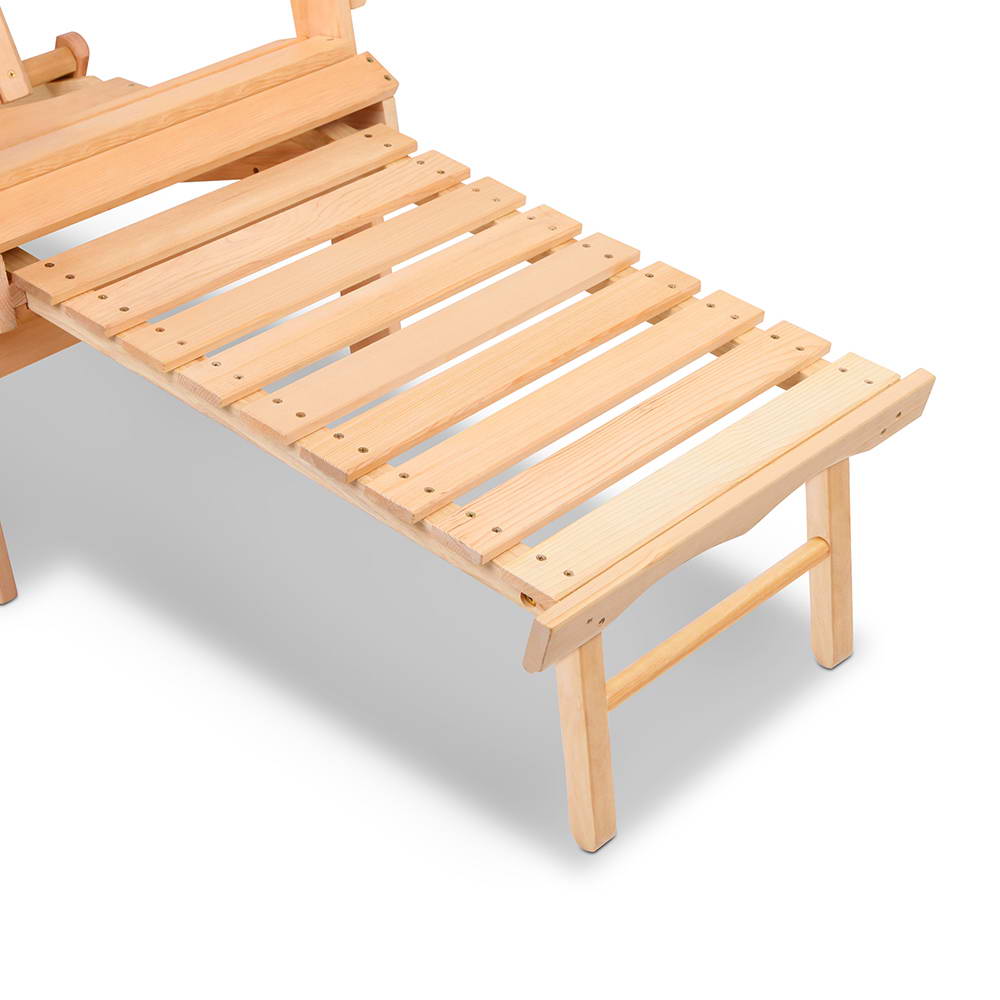 Gardeon 3 Piece Outdoor Beach Chair and Table Set