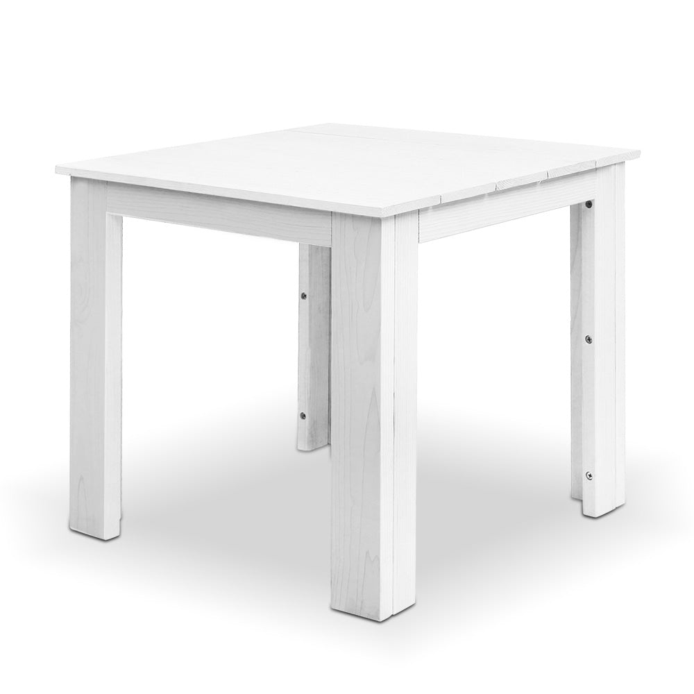 Gardeon Outdoor Side Beach Table - White