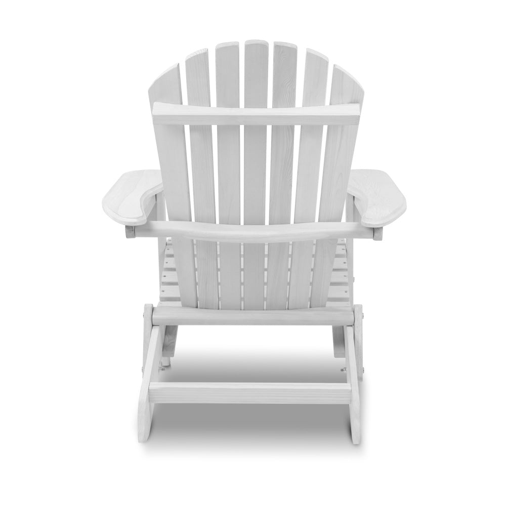 Gardeon Outdoor Furniture Adirondack Chairs Beach Chair Lounge Wooden Patio Garden
